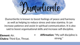 Count your Blessings - Gratitude Blessing Bracelet - Dumortierite 10mm - Sterling Silver
