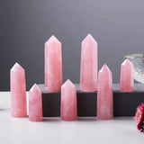 Rose Quartz Generator Obelisk - Point- Wand - Love, Friendship and Happiness - Crystal Healing - Gift Idea