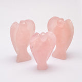 Rose Quartz Angel Carving 50mm- Love • Friendship • Partnership •  Crystal Healing  • Valentines Day Gift Idea