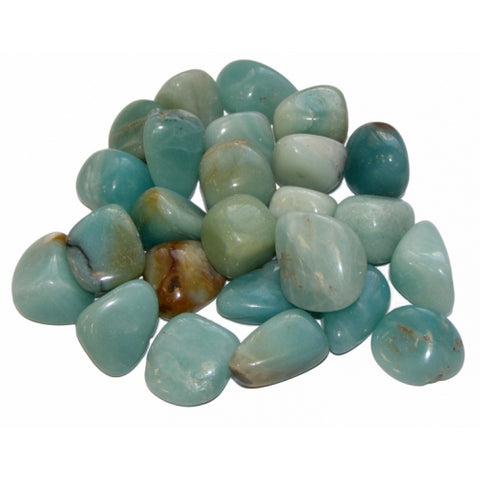 Amazonite Tumbled Stone - Finance, Expression, Balance and Inspiration - Crystal Healing
