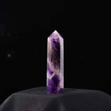Chevron Amethyst Tower Generator Obelisk - Point- Wand - Crystal Healing - Gift Idea