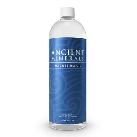 Ancient Minerals Magnesium Oil Bottle - Genuine Zechstein - 1-Litre