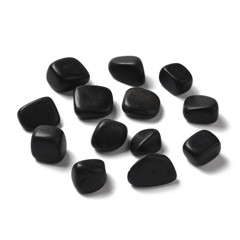 Black Jade Tumbled Stone - Guardian Stone - Crystal Healing