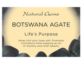 Botswana Agate Tumbled Stone -  Detoxification, General Health and Emotional Healing - Crystal Healing