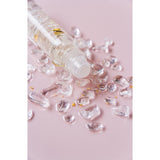 CLARITY- Clear Crystal Quartz Pure Essential Oil Roller Bottle 10ml -  infused with 24k Gold