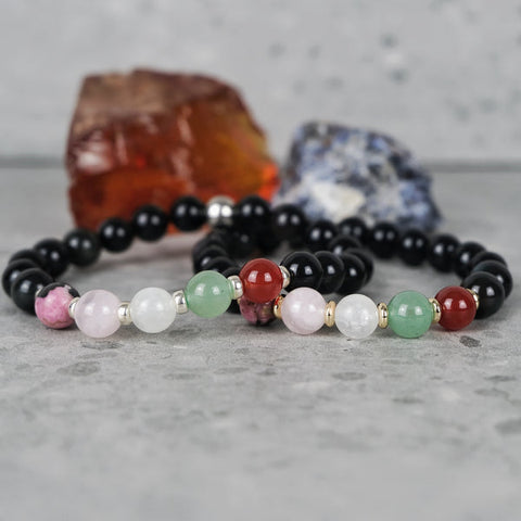 Cancer - The Crab - June 21 to July 22 - Healing Gemstone Bracelet