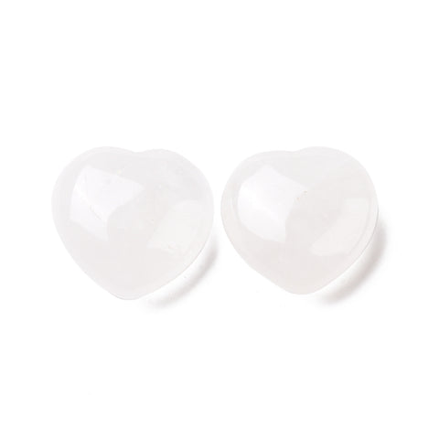 Clear Crystal Quartz Heart 30mm - Healing, Enhancing and Amplification - Healing Crystal - Gift Idea