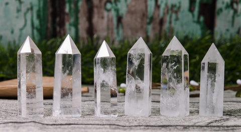 Clear Crystal Quartz Tower Generator Obelisk - Point- Wand - Master Healer - Crystal Healing - Gift Idea
