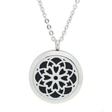 Cosmic Design Aromatherapy Essential Oil Diffuser Necklace Silver - Free Chain - Mothers Day Gift Idea