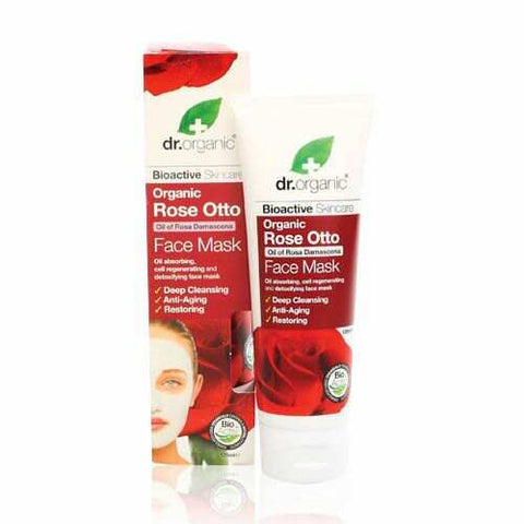 Dr Organic Rose Otto Face Mask 125ml