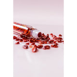 ENERGY - Red Jasper Pure Essential Oil Roller Bottle 10ml -  infused with 24k Gold