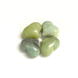 Flower Amazonite Heart (Small) 25mm - Crystal Healing