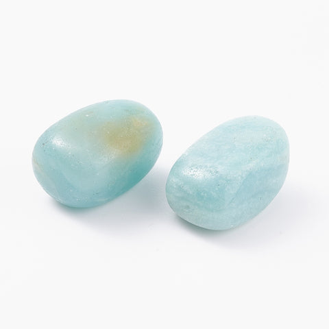 Flower Amazonite Tumbled Stone - Crystal Healing