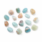 Flower Amazonite Tumbled Stone - Crystal Healing