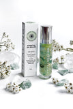 Pure Essential Oil Roller Bottle 10ml with GREEN AVENTURINE Crystal Gemstones -  infused with 24k Gold Flakes