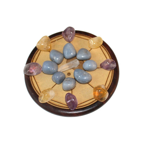 Home Blessing Crystal Grid - Sacred Geometry - Crystal Healing - Gift Idea