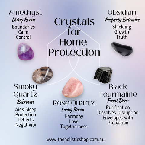 Crystals for HOUSE PROTECTION - Crystal Healing
