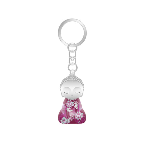 Little Buddha Figurine Keychain - Key Ring - Peace Within - LIMITED EDITION - GIFT IDEA