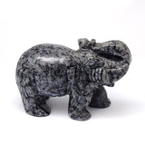 Labradorite (Brazil) Elephant 60mm - Transformation, Anxiety, Depression and Protection - Crystal Healing
