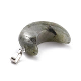 Labradorite Crescent Moon Design Pendant Necklace - Strength, Transformation and Intuition - Christmas Gift Idea