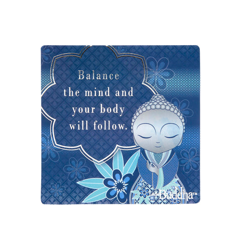 Little Buddha - Balance the Mind - Fridge Magnet - Gift Idea