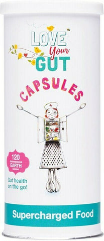 Love your Gut Fossil Powder DIATOMACEOUS EARTH Capsules x 120