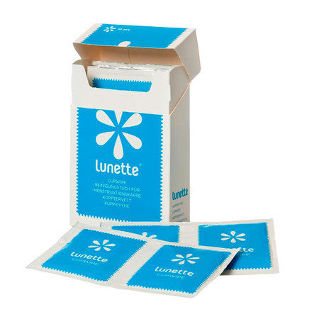 Lunette Menstrual Cup Disinfecting Wipes 10