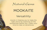 Mookaite Tumbled Stone - Versatility, Awareness and Intuition