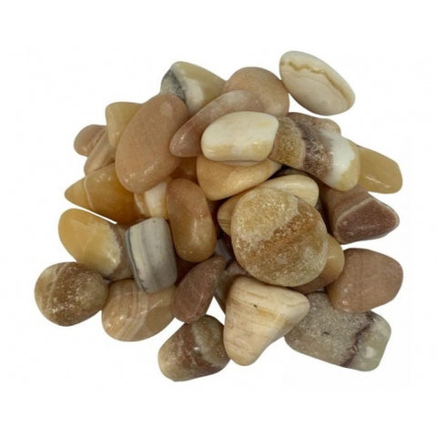 Orange Calcite Tumbled Stone - Creativity, Confidence and Innovation