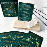 Practical Witch's Spell Card Deck- Gerridwen Greenleaf - 100 Spell for Love, Happiness and Success