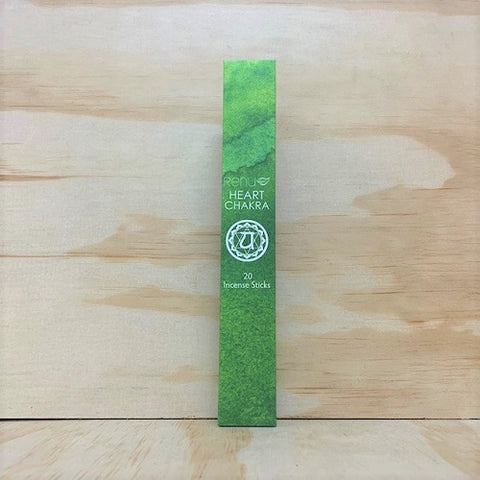 Chakra Incense - Heart Chakra 20 sticks - RENU Aromatherapy