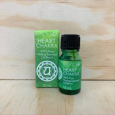 Renu Heart Chakra Essential Oil Blend with 100% Pure Essential Oils of Orange, Ylang Ylang, Lavender and Neroli.