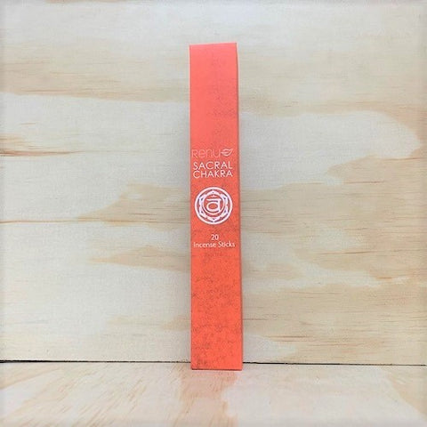 Chakra Incense - Sacral Chakra 20 sticks - RENU Aromatherapy
