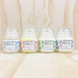 Mini Essential Oil Jar Candle - available in Breathe Freely, Energy, Lullaby and Passion 80g
