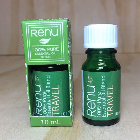Travel Pure Essential Oil Blend 10 ml - RENU Aromatherapy