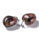Rhodochrosite Puff Heart Pendant - Compassion, Love and Comfort - Healing Crystal - Gift Idea