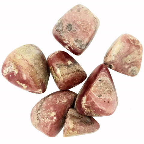 Rhodochrosite A Grade (MEDIUM) Tumbled Stone - Compassion, Deep Love and Comfort - Crystal Healing
