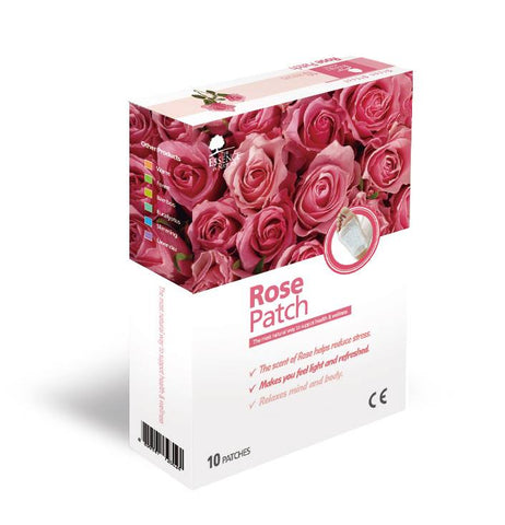 Korean Sap Detox Foot Patches ROSE - Box of 10 - Superior Quality