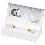 Body Crystal Gemstone Facial Roller - ROSE QUARTZ