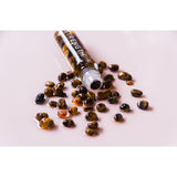 STRENGTH - Tiger Eye Pure Essential Oil Roller Bottle 10ml -  infused with 24k Gold