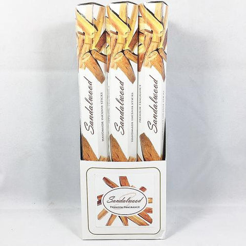 SANDALWOOD Incense Sticks - Premium Fragrance - Handmade