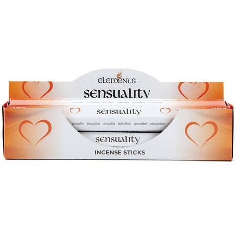 Sensuality Incense - Elements - 20 Sticks - Superior Quality