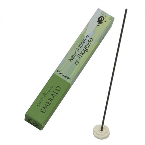 Magnifiscents Incense - The Jewel Series - Shoyeido EMERALD - AWARENESS