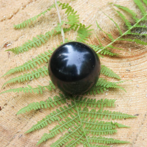 Shungite Sphere 40mm - Purification, Protection and Stress - Crystal Healing - Gift Idea