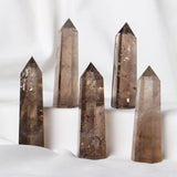 Smokey Quartz Tower Generator Obelisk - Point- Wand - Master Healer - Crystal Healing - Gift Idea