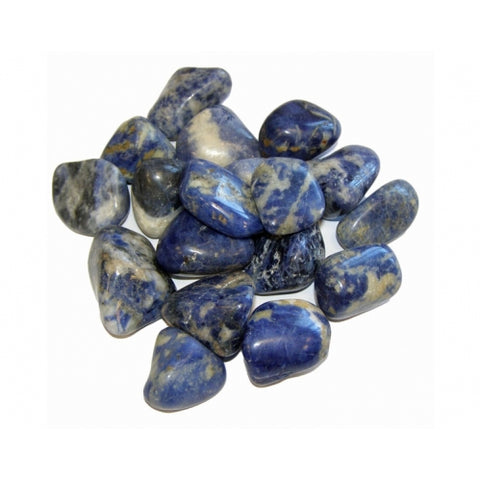 Sodalite Tumbled Stone - Intuition, Focuses Energy and Guidance
