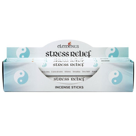 Stress Relief Incense - Elements - 20 Sticks - Superior Quality