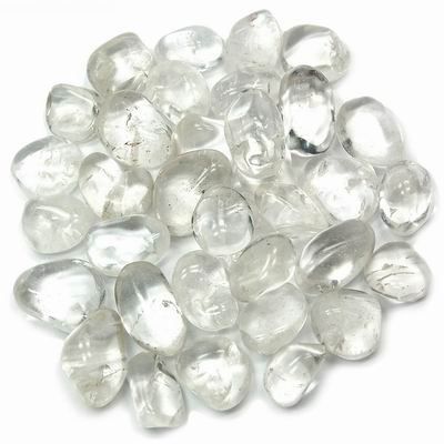 Clear Crystal Quartz Tumbled Stone - Master Healer - Crystal Healing