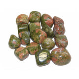 Unakite (Medium) Tumbled Stone - Balance, Release and Detoxification - Crystal Healing