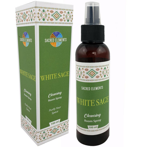 Californian White Sage Cleansing and Purifying Room Spray 100ml - Sacred Elements